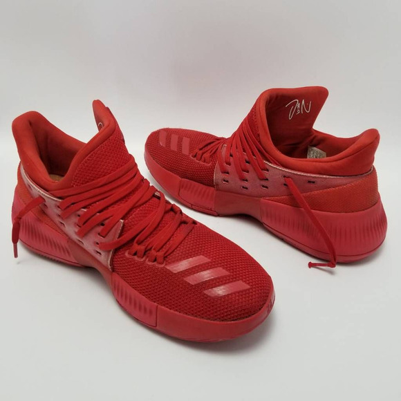 Adidas Dame 3 Damian Lillard Basketball Shoes Red BW0481 main image 4